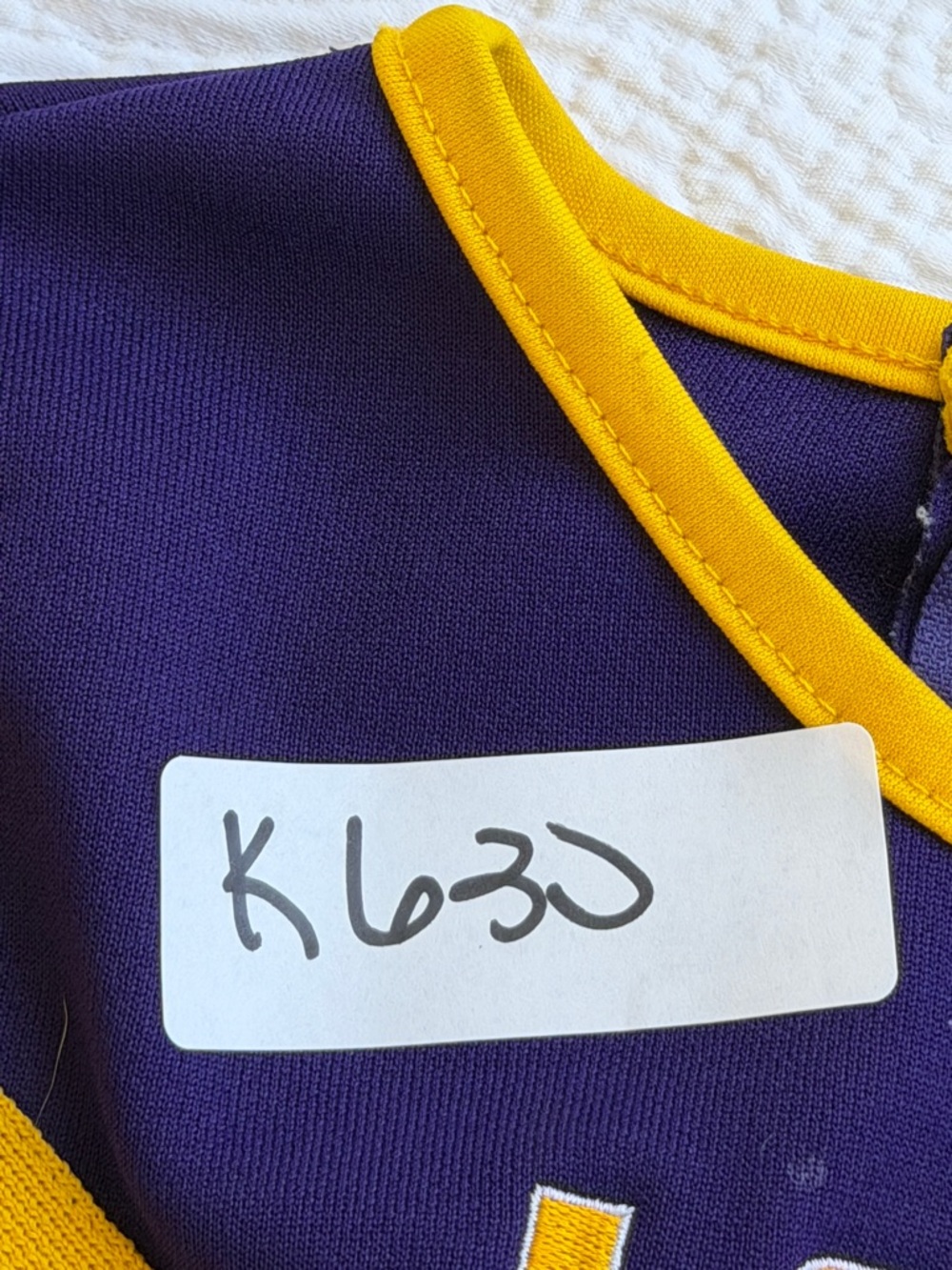 LSU Youth Purple & Gold Cheer Tank Top - Picture 10 of 10
